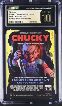 KARDUR, DOOMSCOURGE Secret Lair Chucky CGC Pristine 10 MTG - Image 1