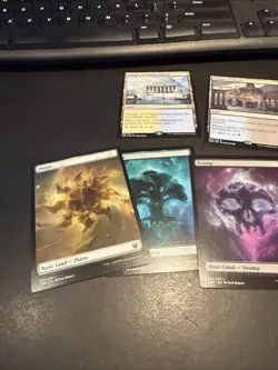 MTG THEROS BEYOND DEATH LANDS - Including 2 Scry Lands - Image 4