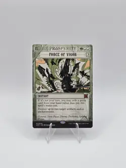 Force of Vigor Outlaws of Thunder Junction: Breaking News Regular Near Mint - Image 1