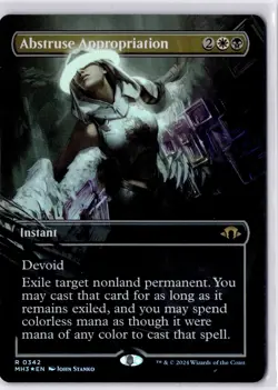 Abstruse Appropriation (Borderless) Modern Horizons 3 Foil NM R 0342 - Image 1