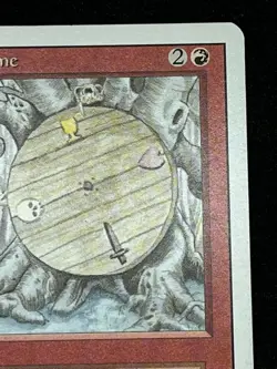 Magic the Gathering MTG Wheel of Fortune Red Revised Edition Rare - Image 3