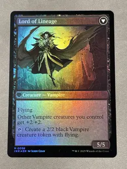 MTG - Bloodline Keeper / Lord of Lineage - FOIL - Creature - V17 4 - NM - Image 2