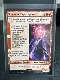 Summon: Esper Ramuh Final Fantasy Regular - Image 1