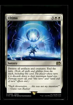 ULTIMA Final Fantasy #38 FIN(NM+)(MTG) - Image 1