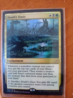 Death's Oasis FOIL Magic The Gathering Adventures Forgotten Realms MTG 182 - Image 1