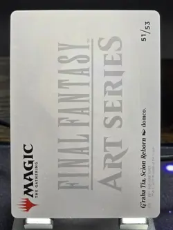 MTG - G'raha Tia, Scion Reborn (Gold-Stamped Signature) #51 / Art Series: FF - Image 2