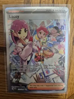 Pokemon Stellar Crown Lacey SIR 172/142 - Image 1