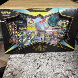 Factory Sealed Pokemon Shining Fates Premium Collection Box Shiny Crobat VMAX! - Image 1