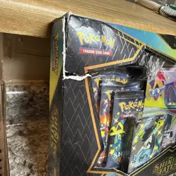 Factory Sealed Pokemon Shining Fates Premium Collection Box Shiny Crobat VMAX! - Image 3