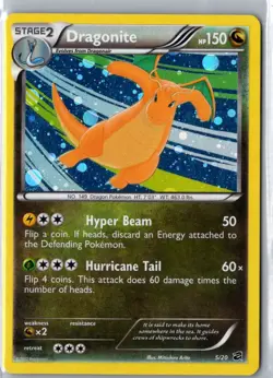DRAGONITE 5/20 HOLO RARE DRAGON VAULT POKEMON LP - Image 1