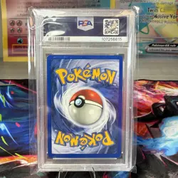 1999 POKEMON BASE SET UNLIMITED #11 NIDOKING-HOLO PSA 8 - Image 2