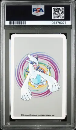 2000 POKEMON SILVER VERSION PLAYING CARDS 061 POLIWHIRL 4 OF DIAMONDS - Image 2