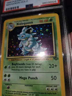 PSA 7 - 1999 Holo Nidoqueen #7 - Jungle Pokemon TCG - Image 2