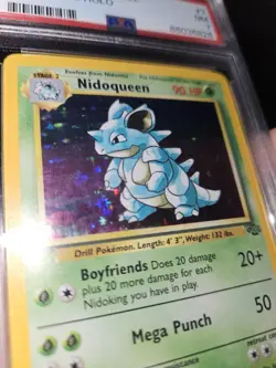PSA 7 - 1999 Holo Nidoqueen #7 - Jungle Pokemon TCG - Image 5