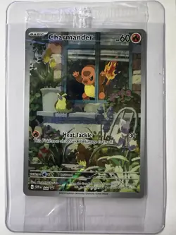 Charmander 044 SVP Obsidian Flames ETB Promo Rare Holo Pokemon TCG NM/M SEALED - Image 1