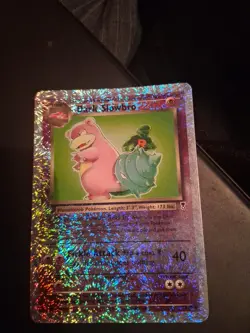 B6 Pokemon TCG Dark Slowbro 8/110 Legendary Collection Reverse Holo Rare DMG - Image 3