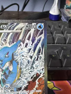 Pokemon TCG Shrouded Fable Scarlet and Violet Kingdra EX 131 Grade 10 Contender - Image 3