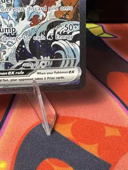 Pokemon TCG Shrouded Fable Scarlet and Violet Kingdra EX 131 Grade 10 Contender - Image 4