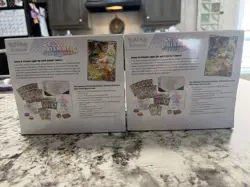 Pokemon TCG Prismatic Evolutions Elite Trainer Box ETB Factory Sealed Lot of 2 - Image 2