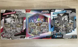 Pokemon Lot - Prismatic Evolutions, Black Bolt, White Flare Binder Collections - Image 1