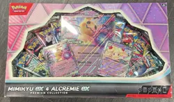 Pokemon TCG Mimikyu Ex & Alcremie Ex Premium Collection Box Factory Sealed New - Image 1