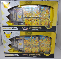 Lot of 2 Pokemon TCG: Celebrations Special Collection Box Pikachu V-Union 820650809156 - Image 1