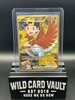 Pokemon TCG Ethans Ho-Oh EX Destined Rivals 239/182 Full Art Gold Hyper Rare - Image 1