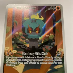 Pokemon TCG Marshadow 146/132 Mega Evolution Illustration Rare NM VERY CLEAN - Image 3