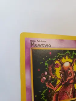 Pokemon Mewtwo Black Star Promo #14 Vintage LP Condition - Image 5