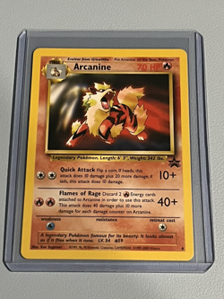 Pokemon Lot of 3 WOTC Black Star Promos Mew, Arcanine & Dark Gyarados - Image 4