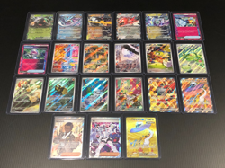 Pokemon Lot of 21 Temporal Forces Double Rare Ultra Rare Illustration Aspec - Image 1