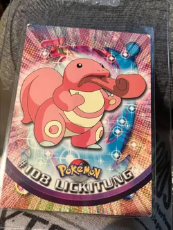 Lickitung #108 Pokemon 2000 Topps TV (NM) - Image 1