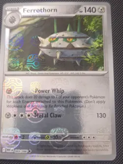 Ferrothorn (Master Ball Pattern) SV: White Flare 069/086 Pokemon TCG - Image 1