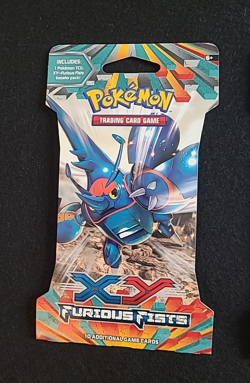 3 PACKS Pokemon XY Furious Fists Sleeved Packs - Image 2