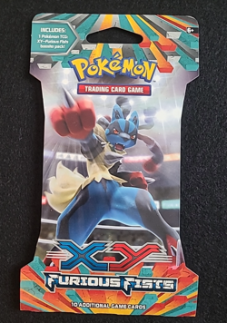 3 PACKS Pokemon XY Furious Fists Sleeved Packs - Image 4