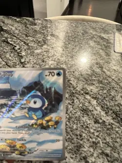 Pokemon TCG Holo Piplup #98 Pokemon Phantasmal Flames NM - Image 3