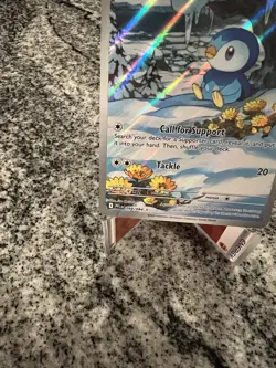 Pokemon TCG Holo Piplup #98 Pokemon Phantasmal Flames NM - Image 5