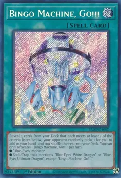 Yugioh! Bingo Machine, Go!!! RA02-EN032 Secret Rare 1st Edition - Image 1