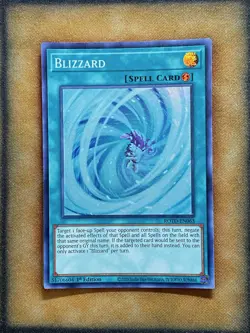 Yugioh Blizzard ROTD-EN063 Super Rare 1st Ed NM - Image 1
