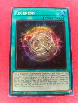 Regenesis (ALIN-EN059) Alliance Insight - 1st Edition - Secret Rare - NEAR MINT - Image 1