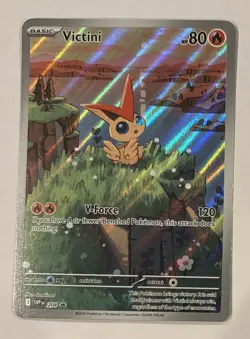 Pokemon TCG: VICTINI #208 Promo Card Scarlet & Violet - Image 1