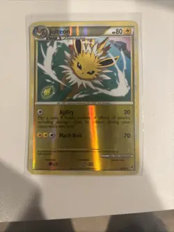 Jolteon 45/95 Call of Legends Reverse Holo NM Pokemon TCG Card 2011 - Image 1