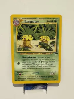 Pokemon Card - Exeggutor Southern Islands 13/18 Promo LP - Image 1