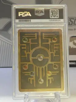 2000 Pokemon Ancient Mew Pokemon Movie Game Promo Double Holo Card PSA 9 Mint - Image 2