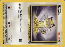 Pokemon TCG Meowth Jungle 56/64 Regular Trading Card TCG - Image 5