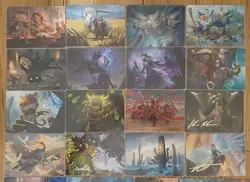 MTG FOUNDATIONS - Near Complete Art Series 43/54 Cards (13 GOLD STAMPED) - NM+ - Image 2