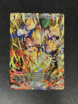 Dragon Ball Super Card Game Malicious Machinations - Heroic Strike #BT8-133 - Image 1