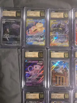 LOT 46 Graded PSA & CGC Pokemon Card HUGE Bundle 19 PRESTINES - Image 4