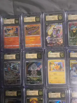 LOT 46 Graded PSA & CGC Pokemon Card HUGE Bundle 19 PRESTINES - Image 5