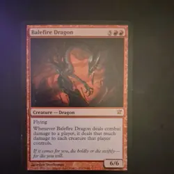 MTG English Balefire Dragon NM Normal The List - Image 1